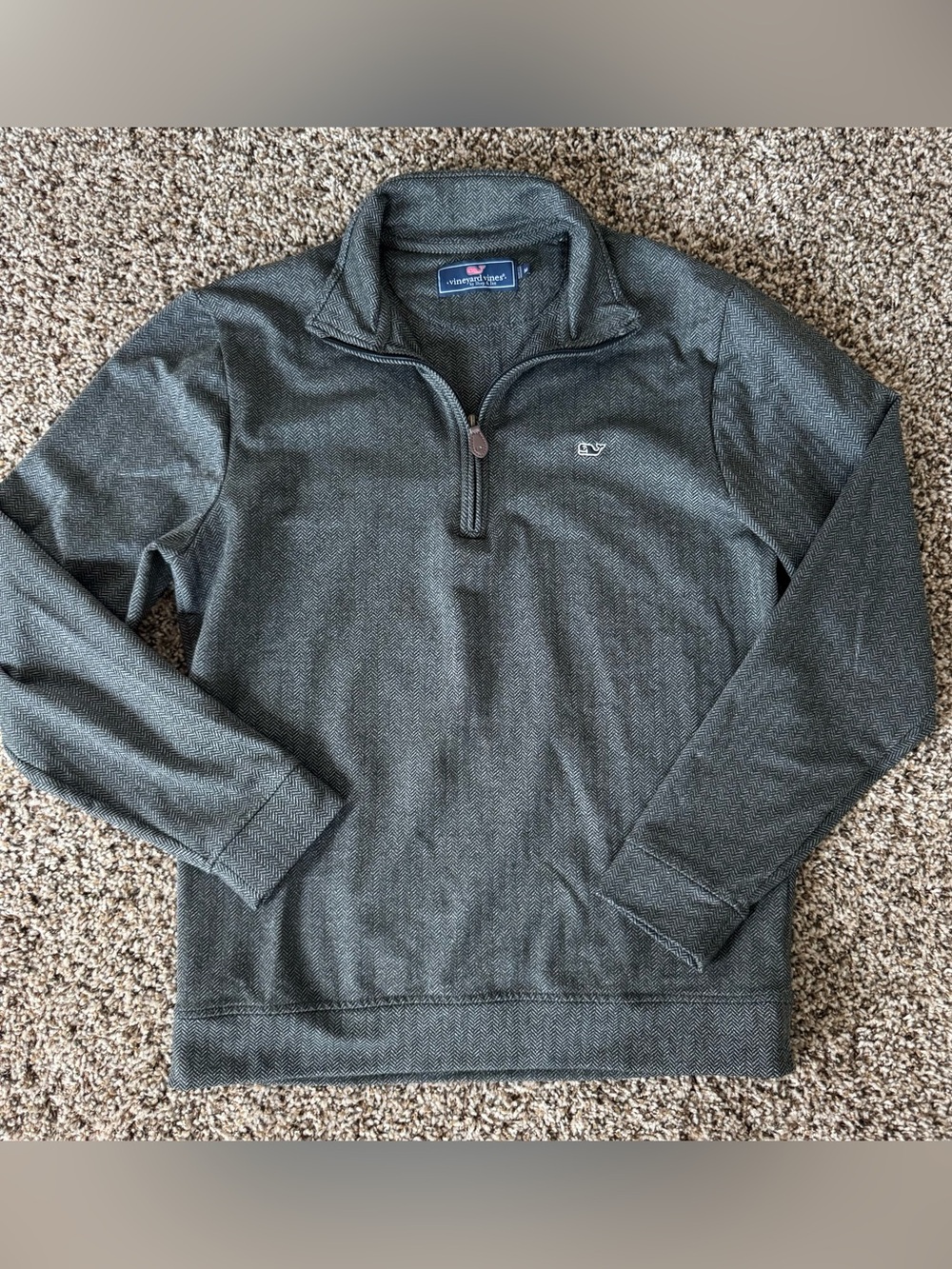 Men’s Vineyard Vines Quarter-zip Pullover Sweatshirt